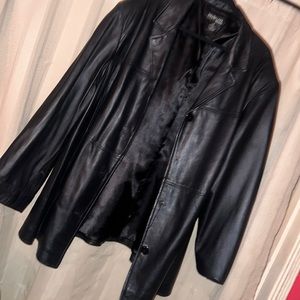 Genuine black leather size 24 Style & Co.
